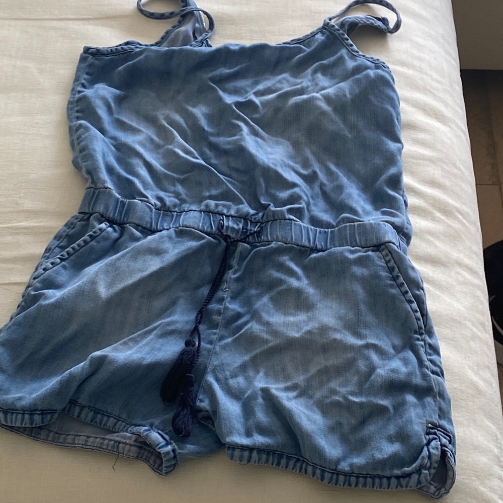 Blue romper